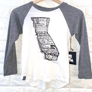 Kids Mini and Maximus 3/4 sleeve tee